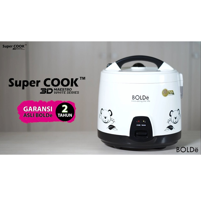 Bolde SUPER COOK MAESTRO - Putih Hitam